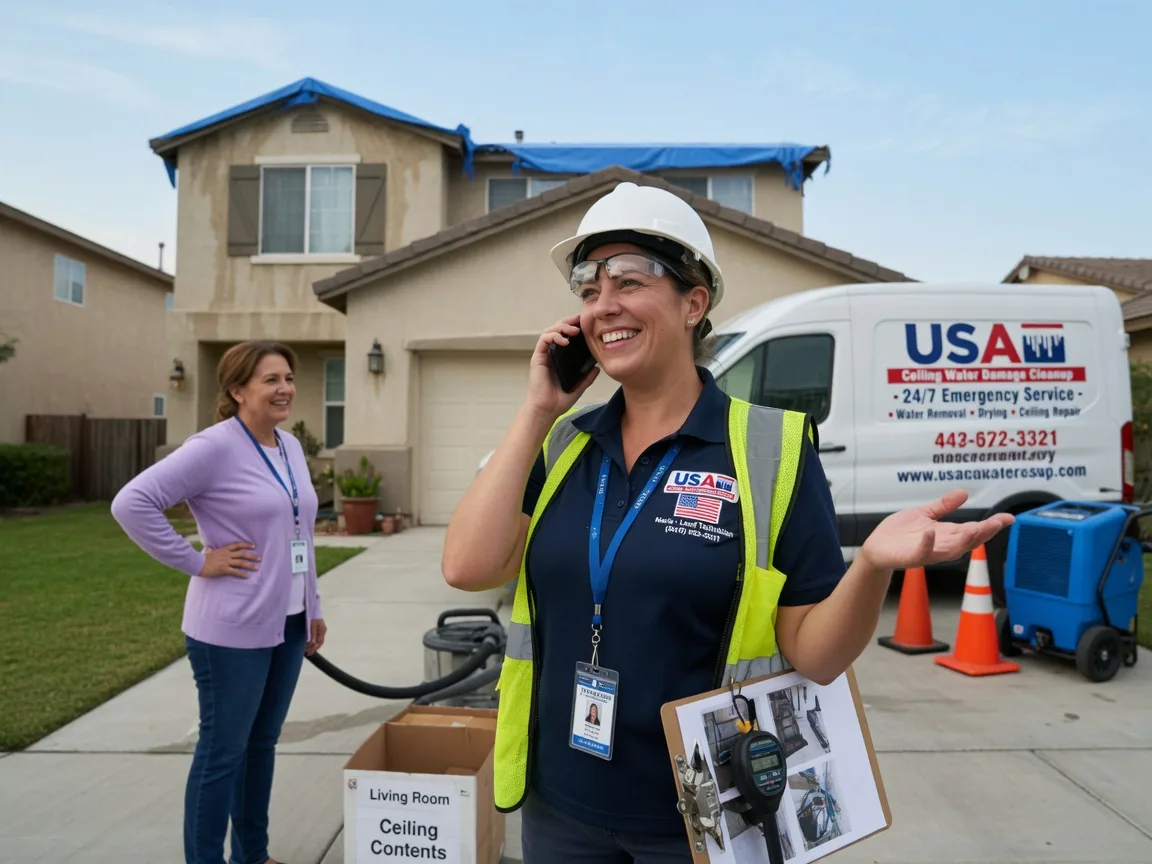Ceiling Water Damage Restoration Van Wert, IA FAQs